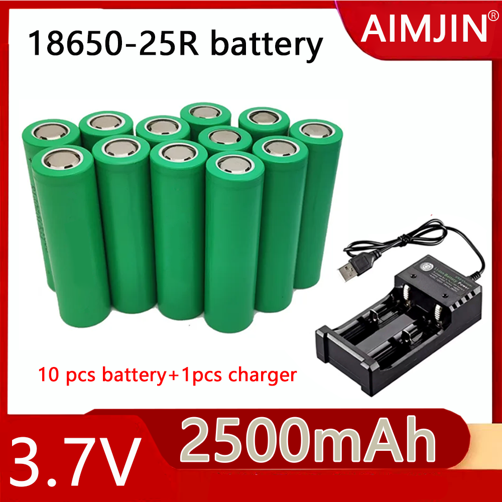 Renewable Energy Technology - 18650 25R 3.7V 2500mAh Baterai Lithium