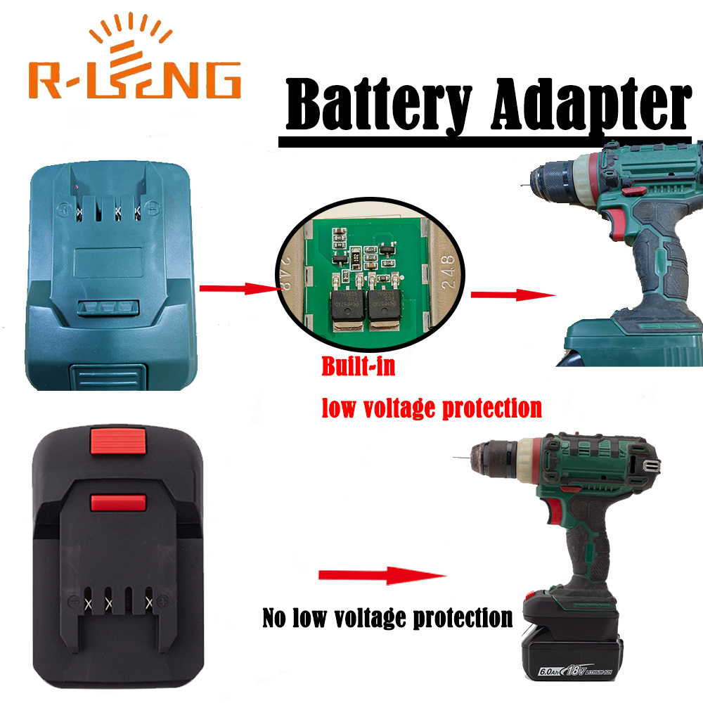 Agm Deep Cycle Battery - Konverter Adaptor untuk Makita 18V Lithium