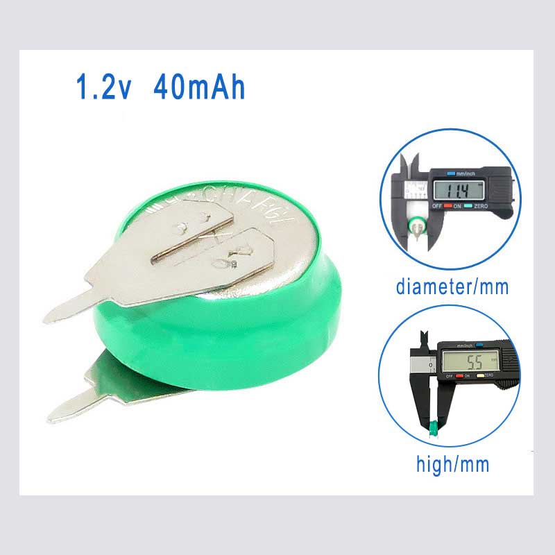Renewable Energy Technology - Baru 1.2V 40MAh Ni-MH Baterai Isi