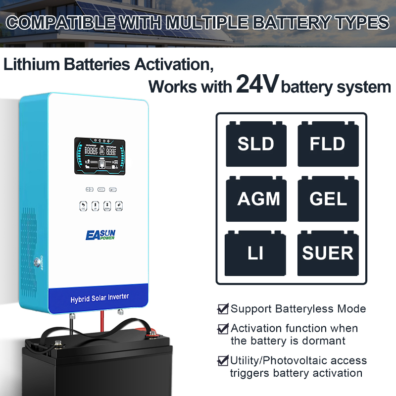 EASUN POWER Inverter 4KW 110V  - Flexible Solar Panel ulasan dan harga