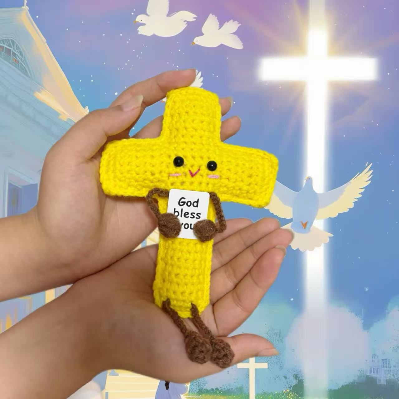 Boneka Salib Yesus Rajutan Luc - Renewable Energy Resources ulasan dan harga