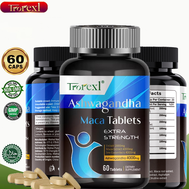 Tablet Ashwagandha Maca Suplem - Renewable Energy Resources ulasan dan harga
