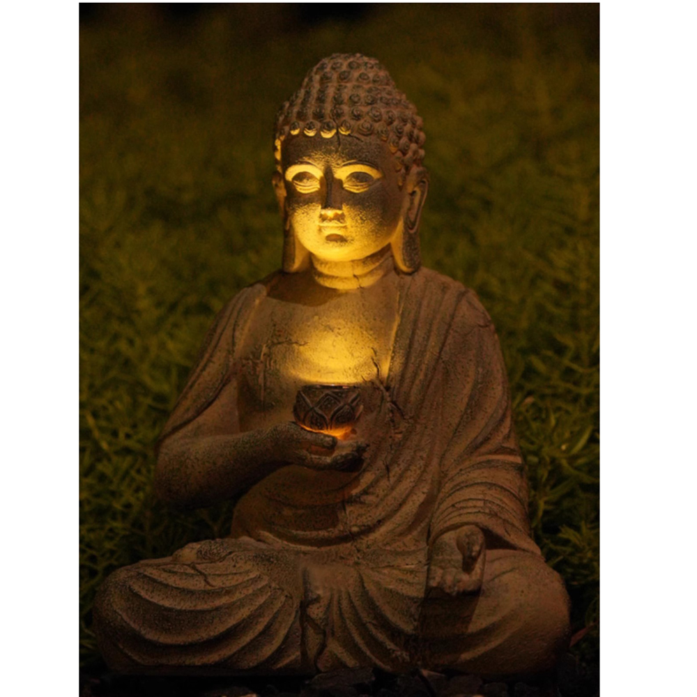 Patung surya Buddha Resin deko - Renewable Energy Solar ulasan dan harga
