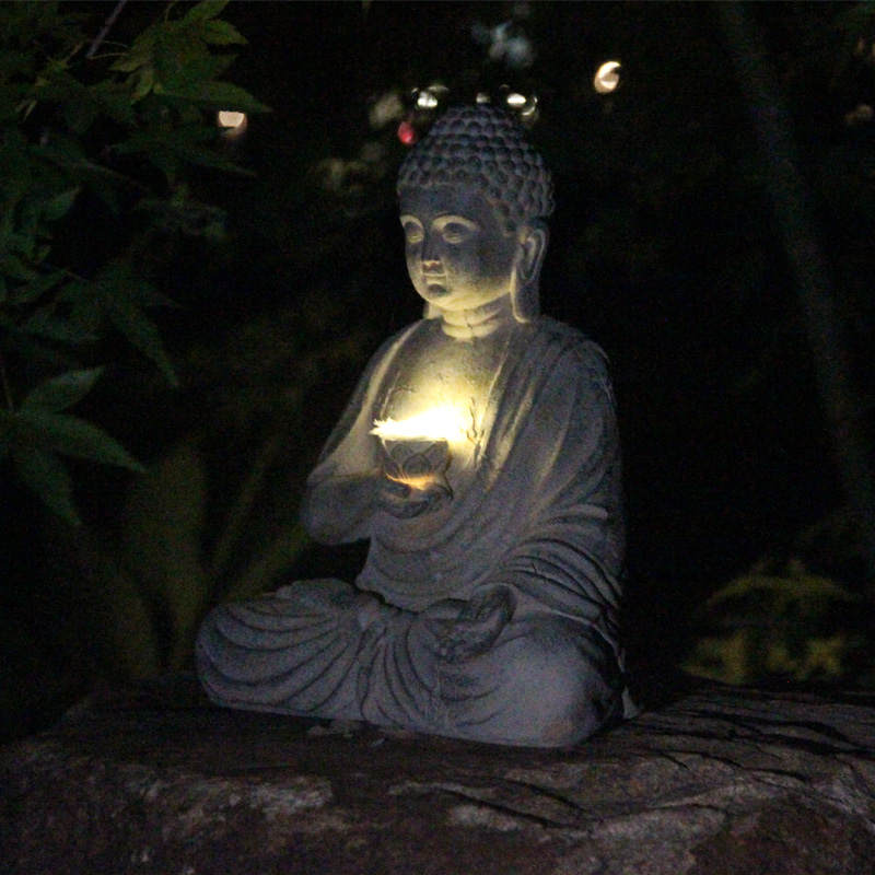 Patung surya Buddha Resin deko - Renewable Energy Solar ulasan dan harga