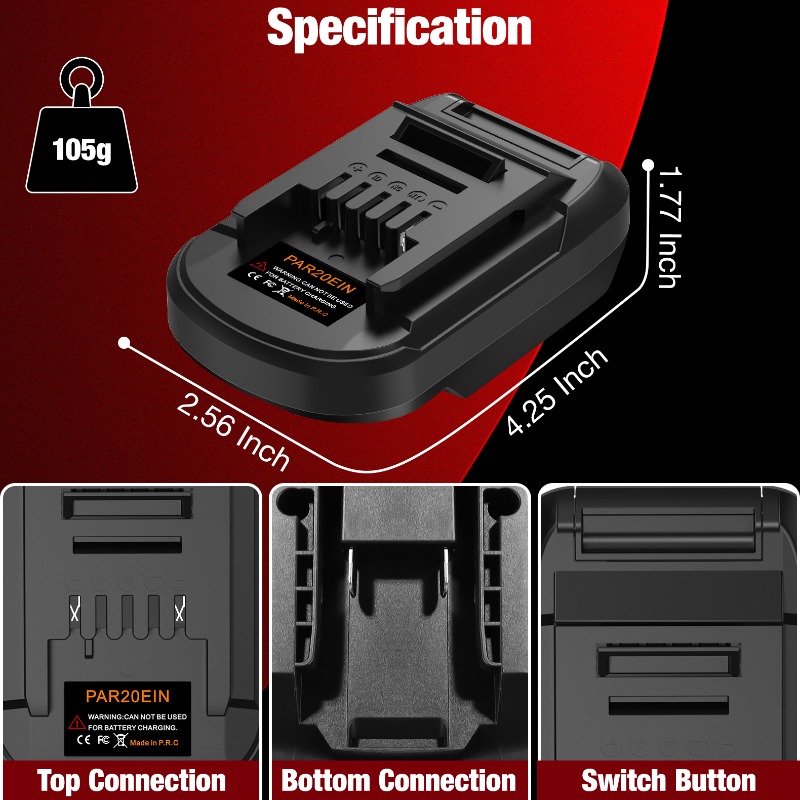 HAKSINKY PAR20EIN Adaptor Bate - Agm Deep Cycle Battery ulasan dan harga