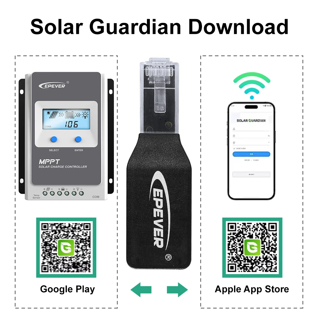 EPEVER WiFi 2.4G RJ45 D WIFI B - Flexible Solar Panel ulasan dan harga