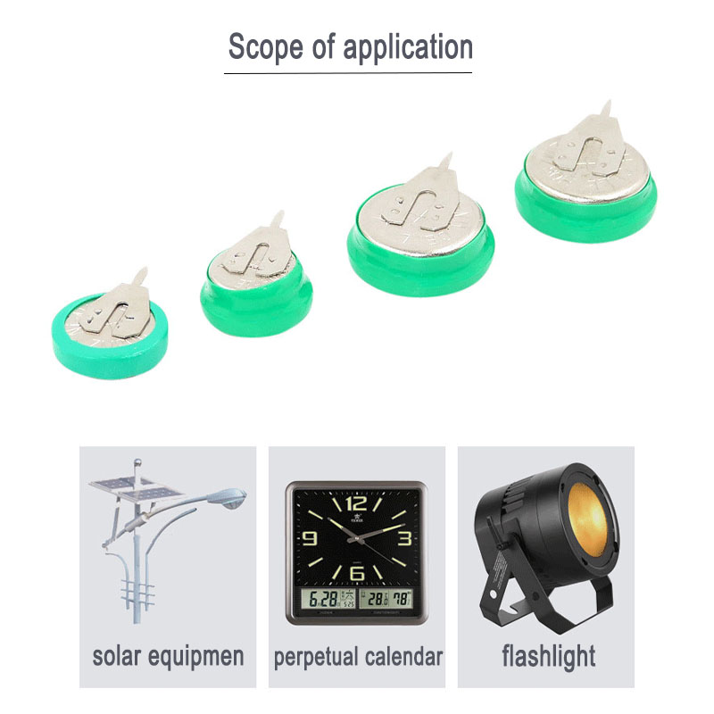 Baru 1.2V 40MAh Ni-MH Baterai  - Renewable Energy Technology ulasan dan harga
